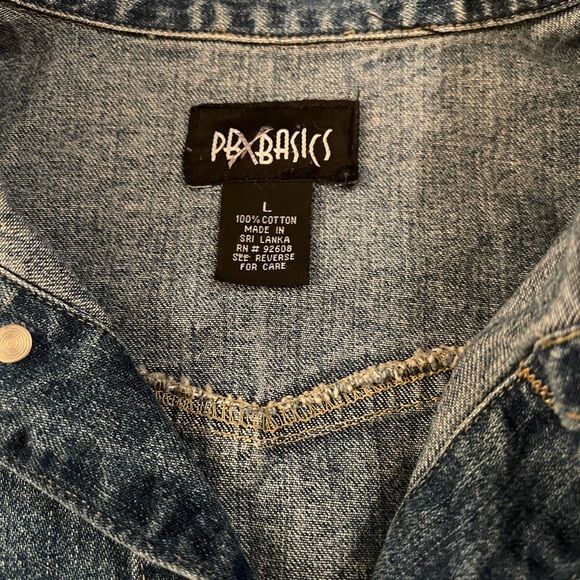 Denim Jacket size L px basics Beautiful Denim - Picture 6 of 9